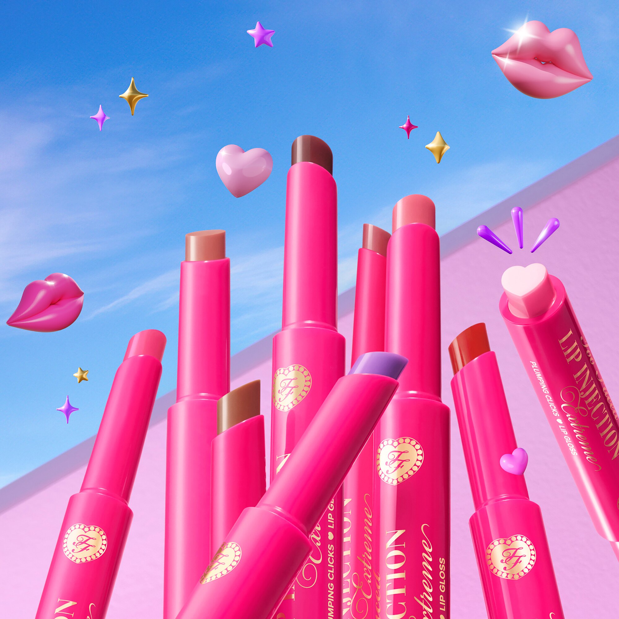 PLUMPING CLICKS EXTREME (BÁLSAMO LABIAL EN BARRA)